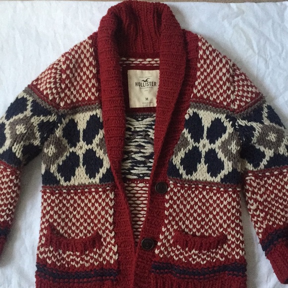 Chunky knit Hollister sweater - Picture 2 of 3